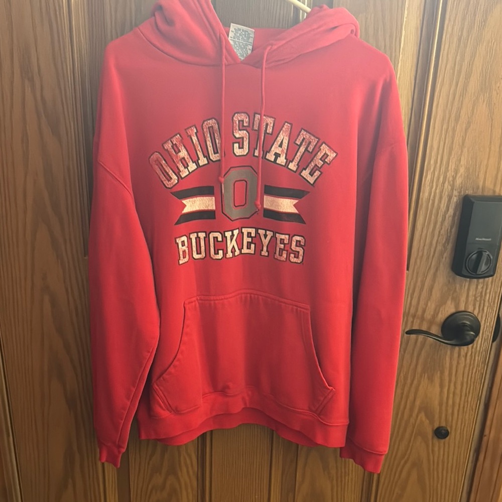 NCAA Ohio State Buckeyes Red Hoodie